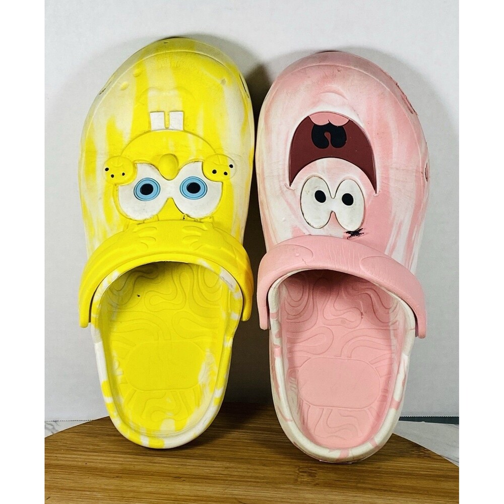 SpongeBob Squarepants Slides Unisex Size US 5 - Picture 5 of 6